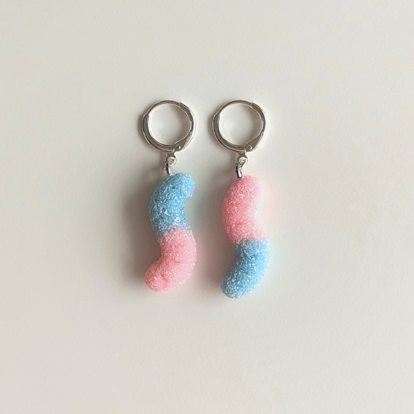 Sour Gummy Worm Earrings