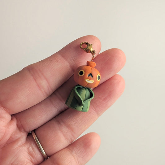 Pumpkin Guy Charm