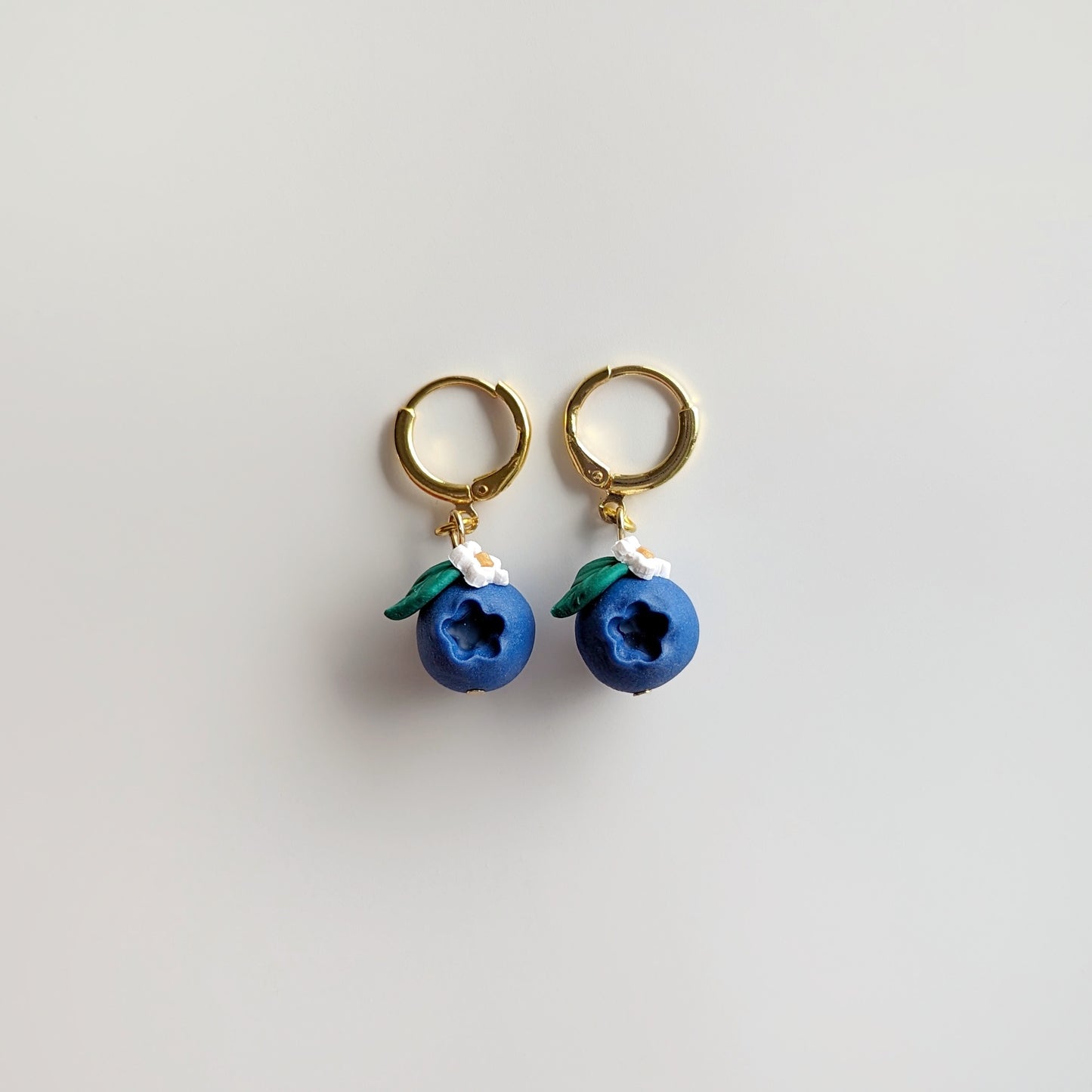 Blueberry Bead Earrings