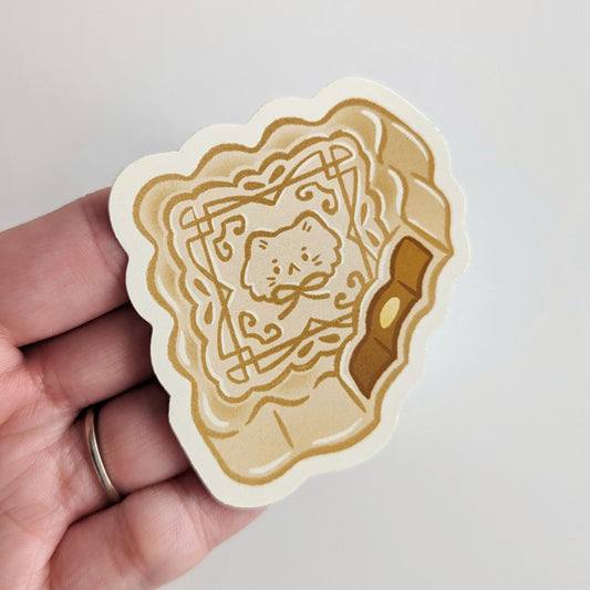 Mooncake Miyagi Sticker (Glossy)