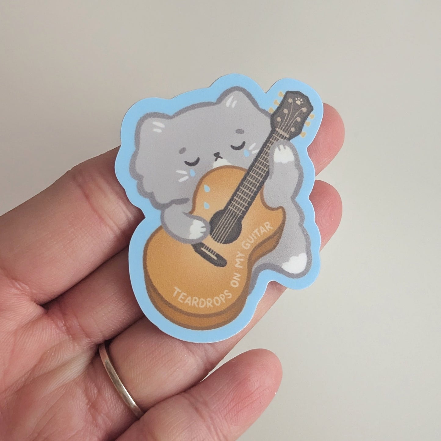 Teardrops Miyagi Sticker (Matte)