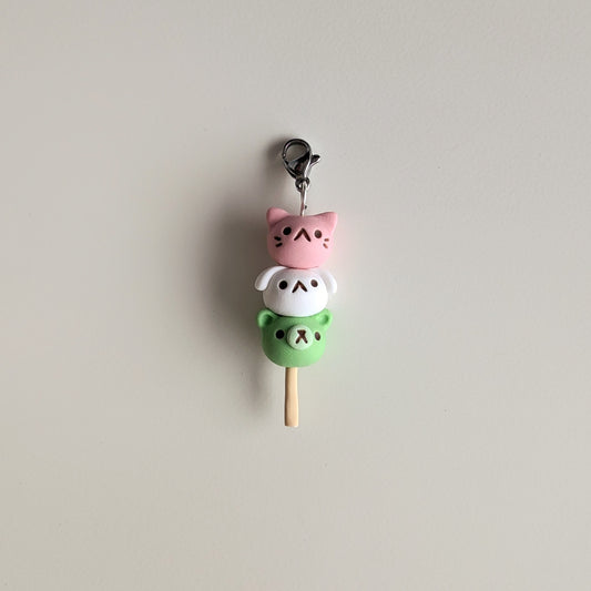 Animal Trio Dango Charm