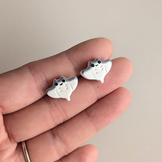 Mini Stingray Earrings (Dangle + Studs)