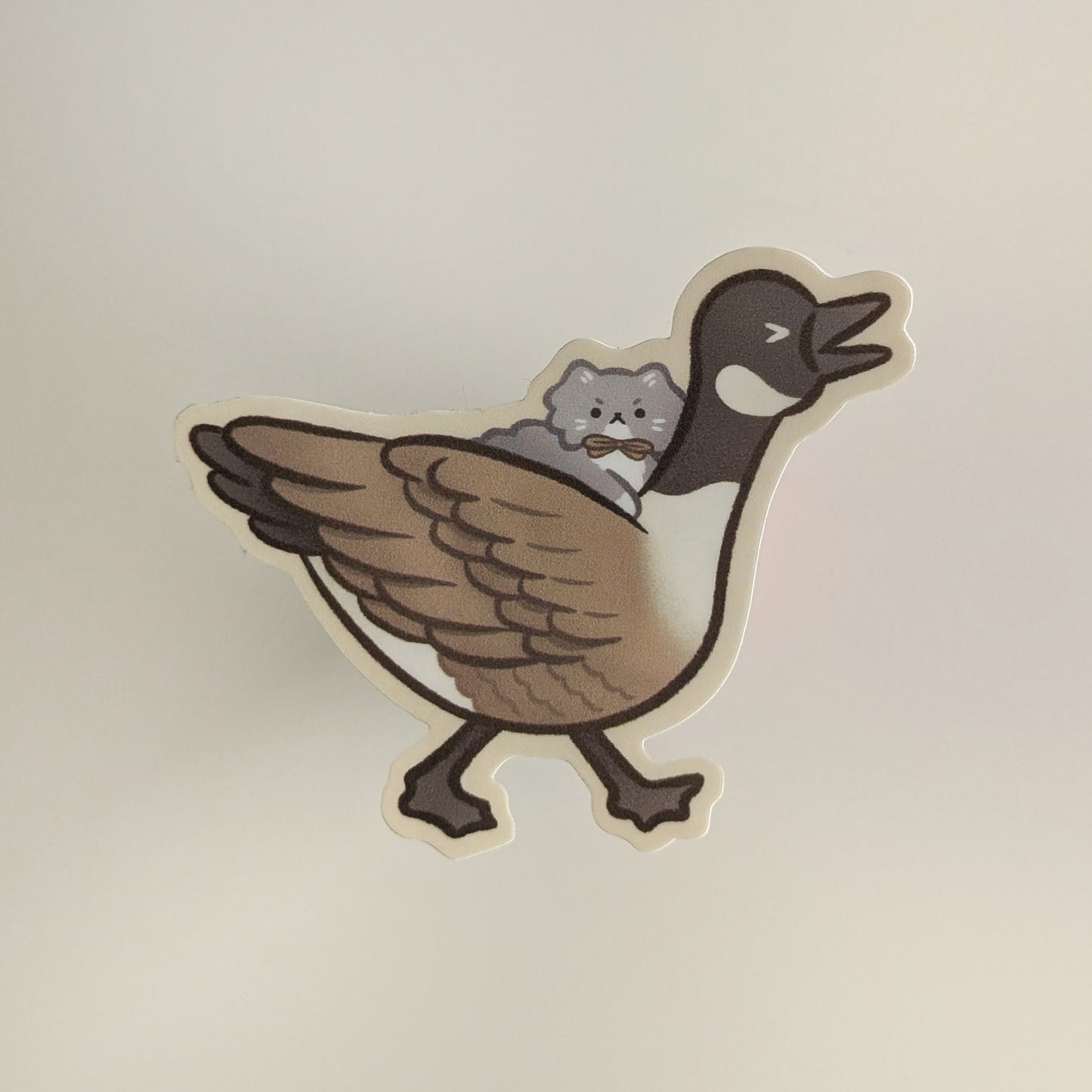 Angry Goose Sticker (Matte)