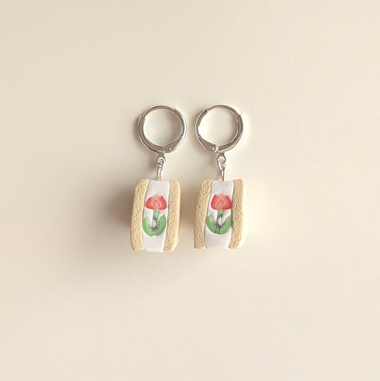Fruit Sando (Flower) Earrings