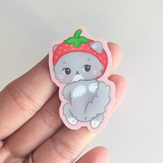 Strawberry Angel Miyagi Sticker (Matte)