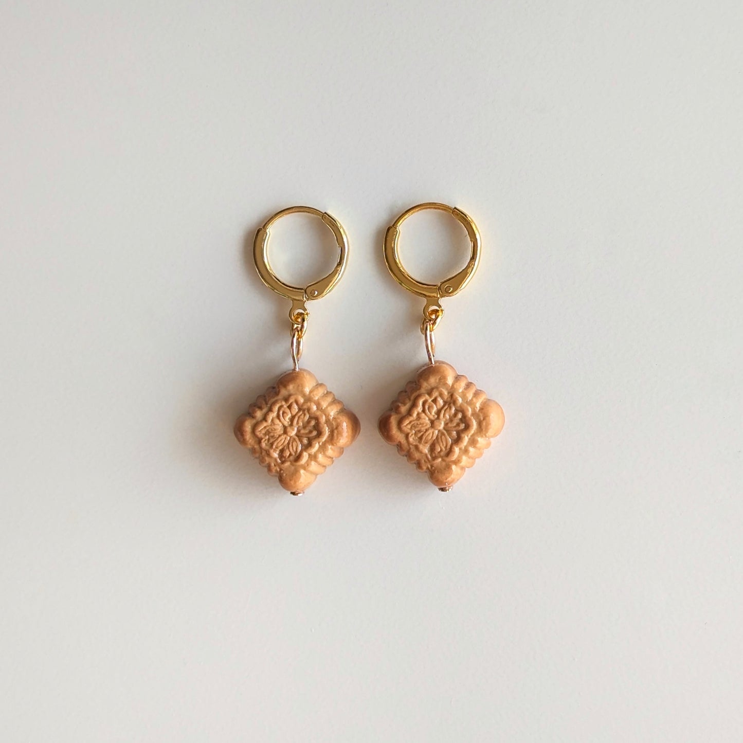 Mini Mooncake Earrings