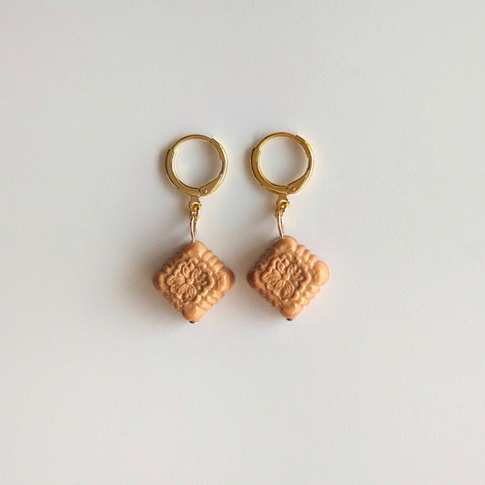 Mini Mooncake Earrings