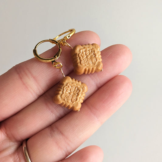 Mini Mooncake Earrings