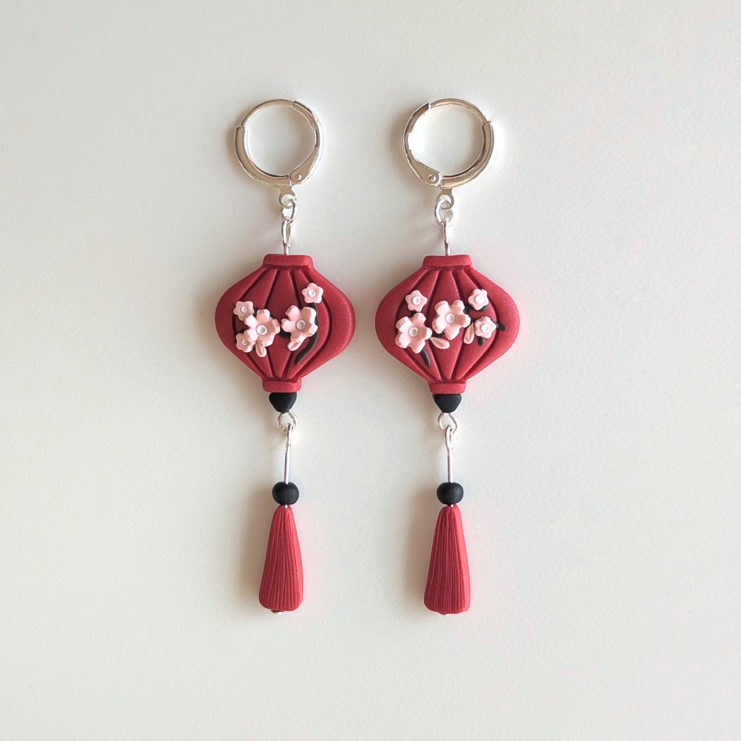 Red Lantern Earrings