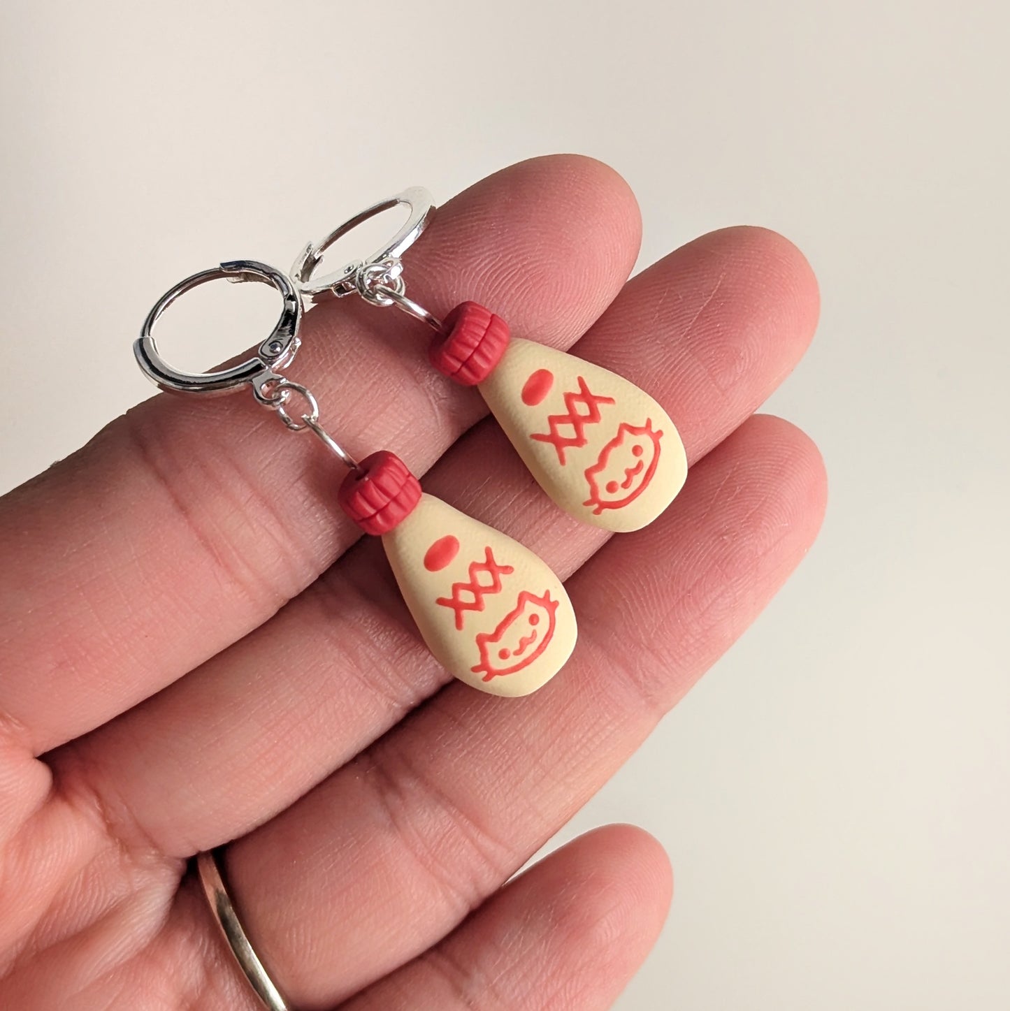 Meow Mayo Bottle Earrings