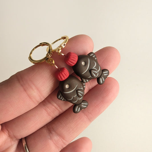 Soy Sauce Fish Earrings