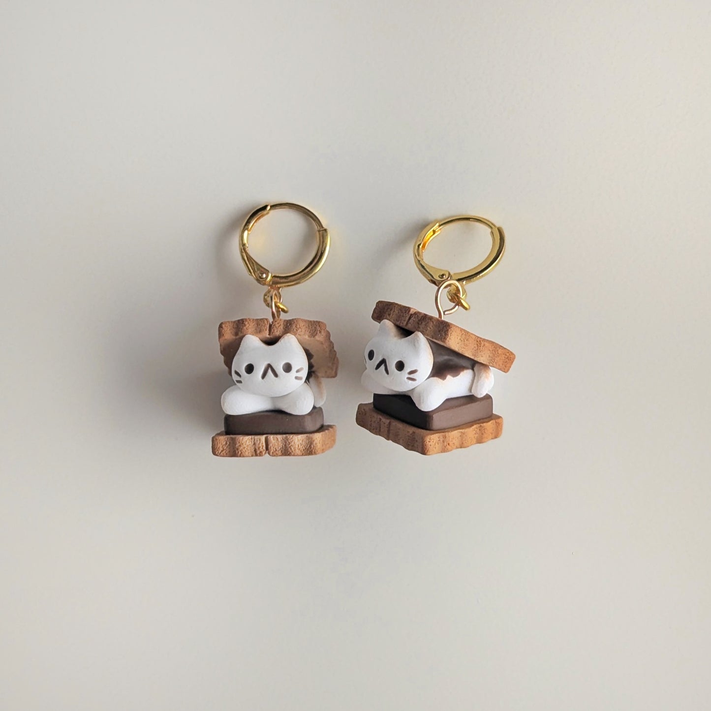 Kitty S'Mores Earrings