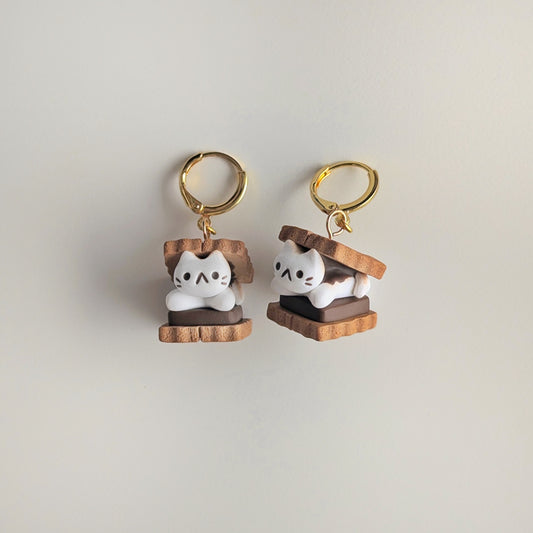 Kitty S'Mores Earrings