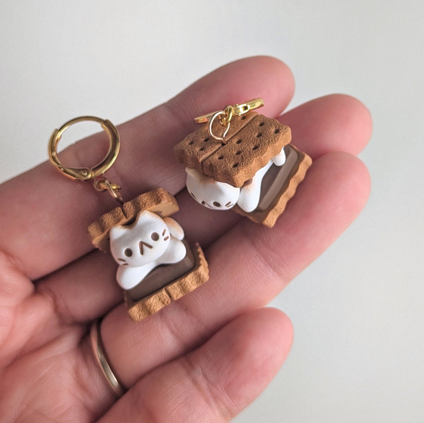 Kitty S'Mores Earrings