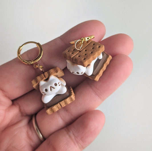 Kitty S'Mores Earrings