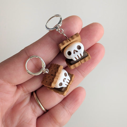 Skull S'Mores Earrings