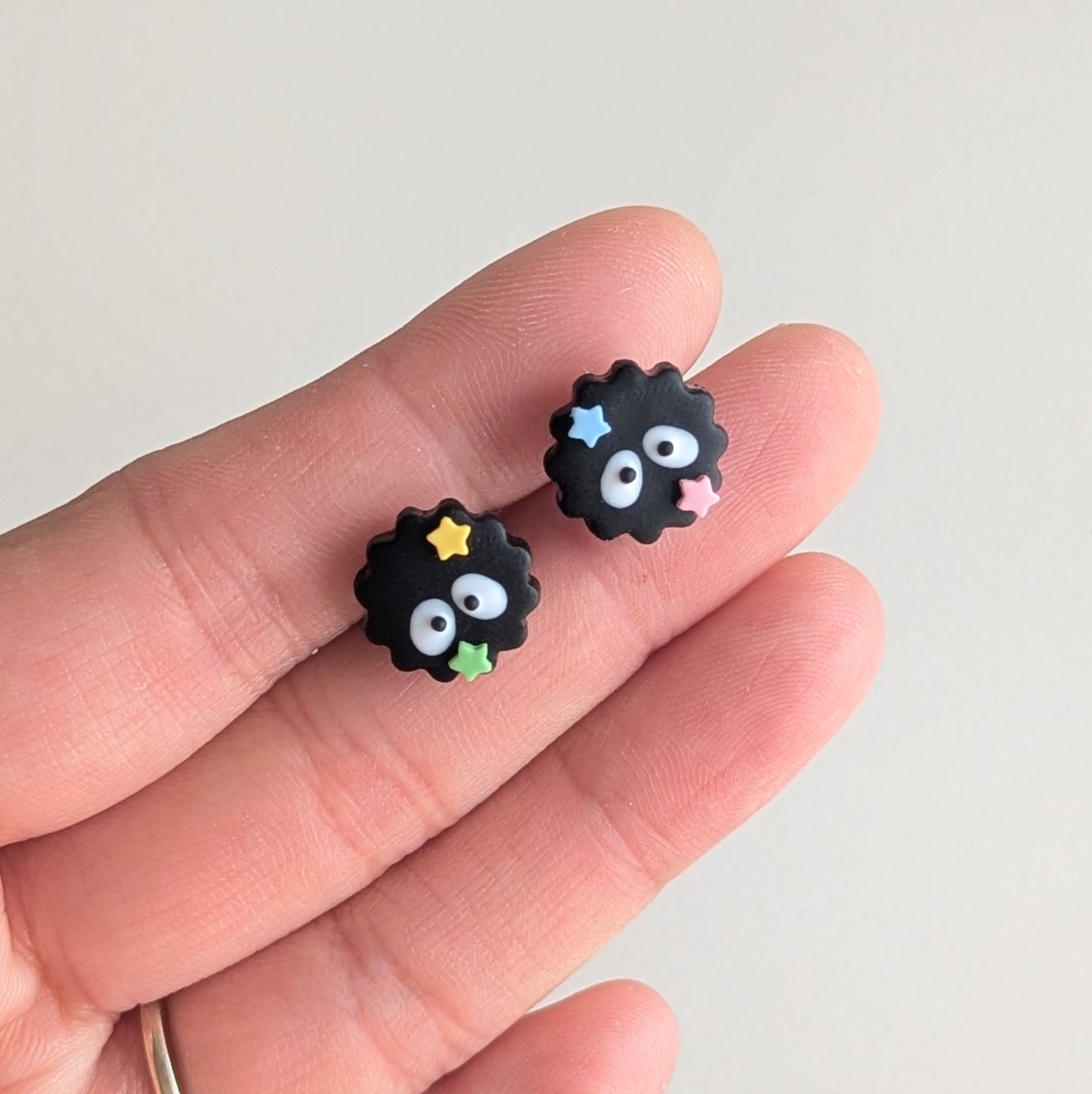 Dusty Star Earrings (Dangle + Studs)