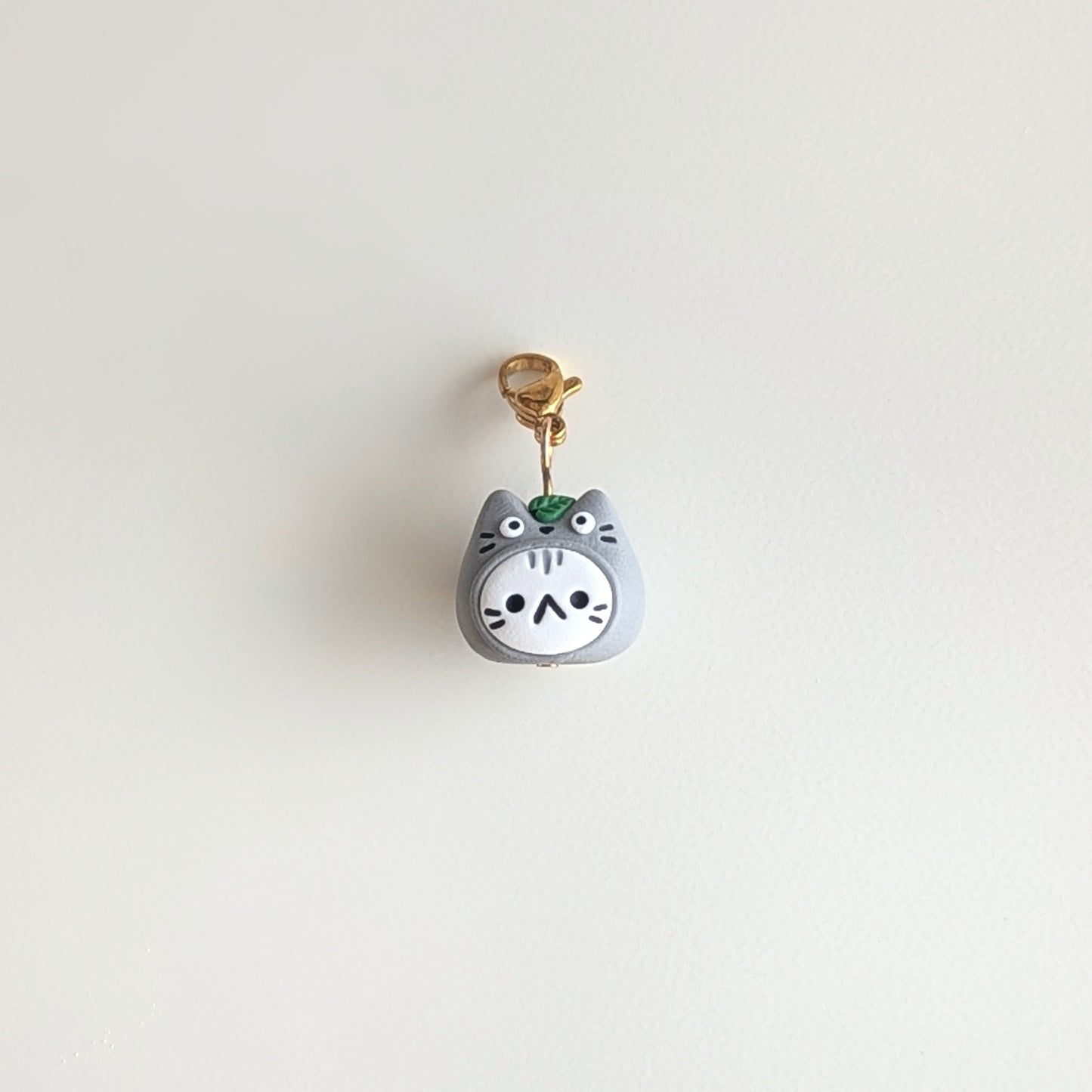 Grey Character Cat Charm