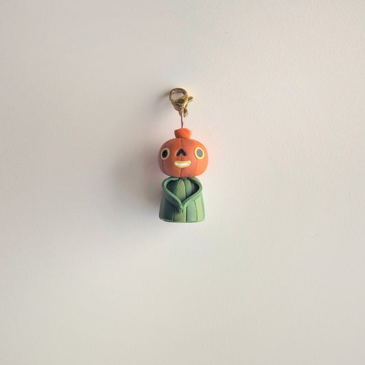 Pumpkin Guy Charm