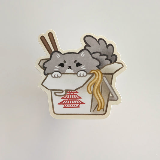 Miyagi Takeout Noodles Sticker (Glossy)