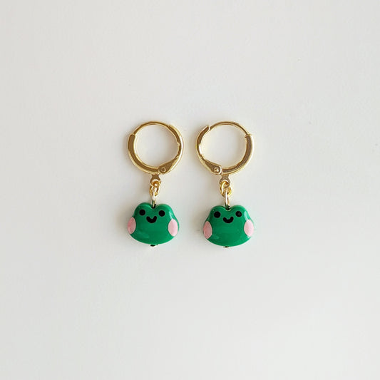 Frog Earrings (Studs and Dangles)