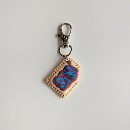 Berry Toaster Pastry Keychain