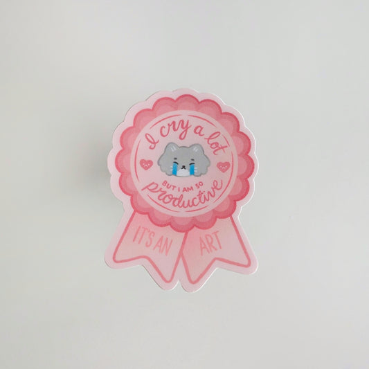 Crybaby Award Sticker (Matte)