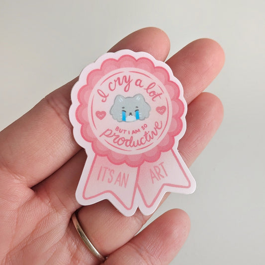 Crybaby Award Sticker (Matte)