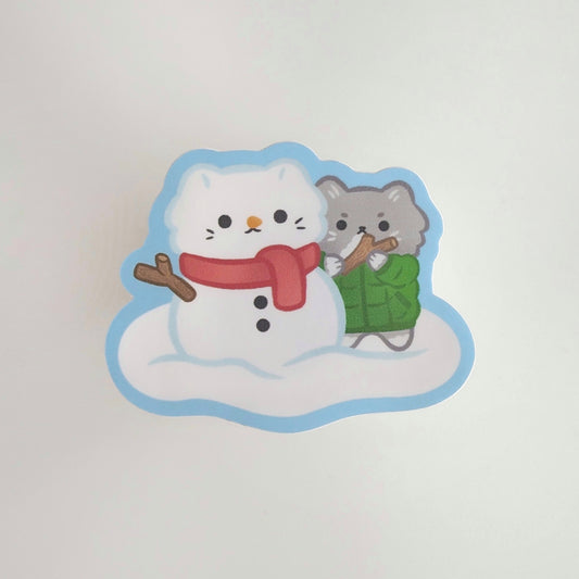 Snowcat Sticker (Matte)