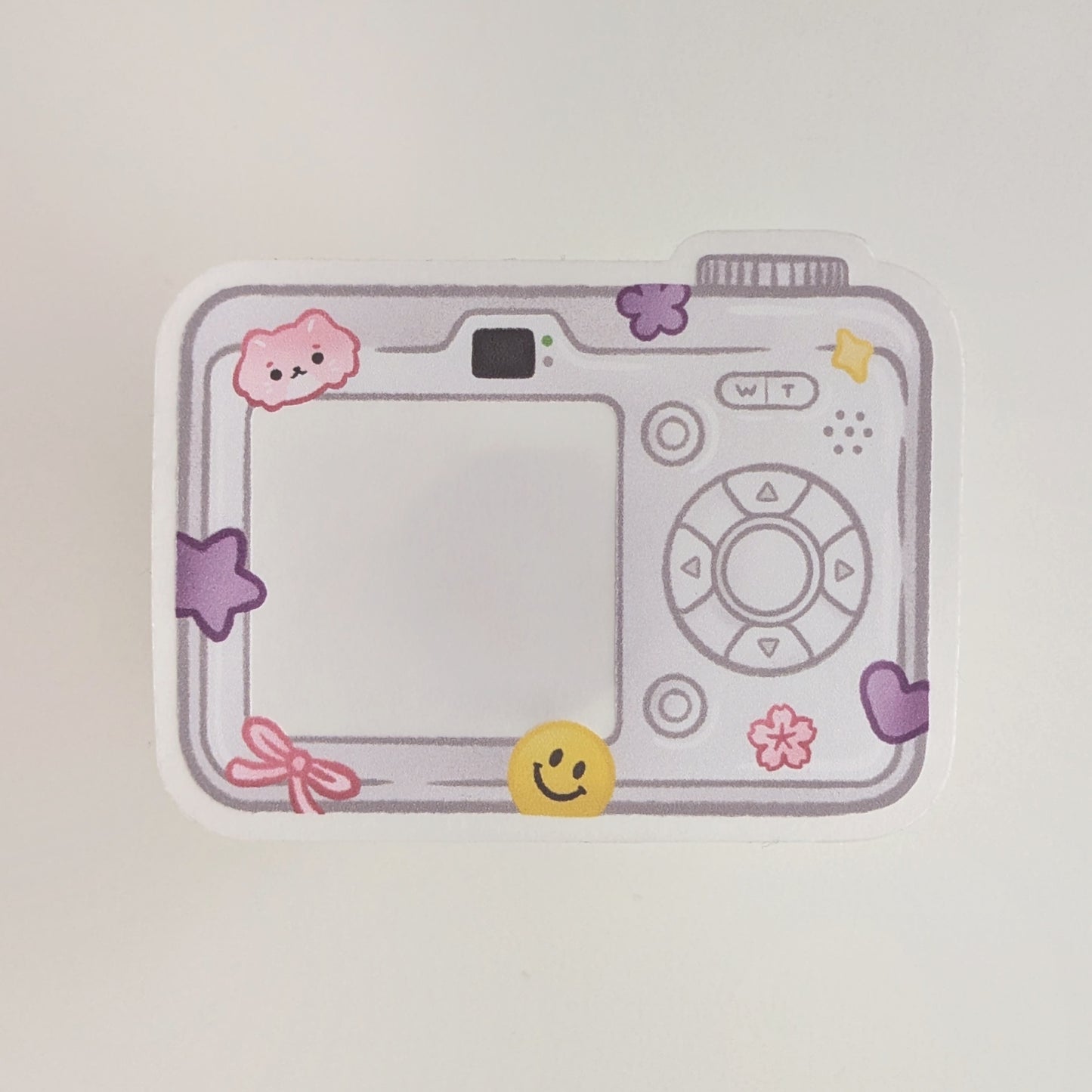 Digital Camera Frame Sticker (Clear)