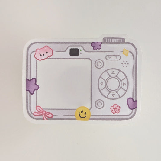 Digital Camera Frame Sticker (Clear)