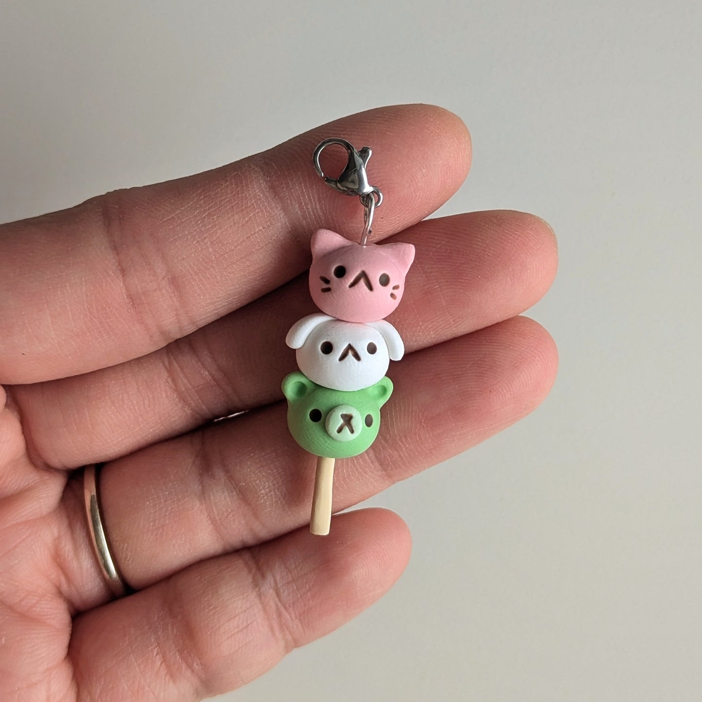 Animal Trio Dango Charm
