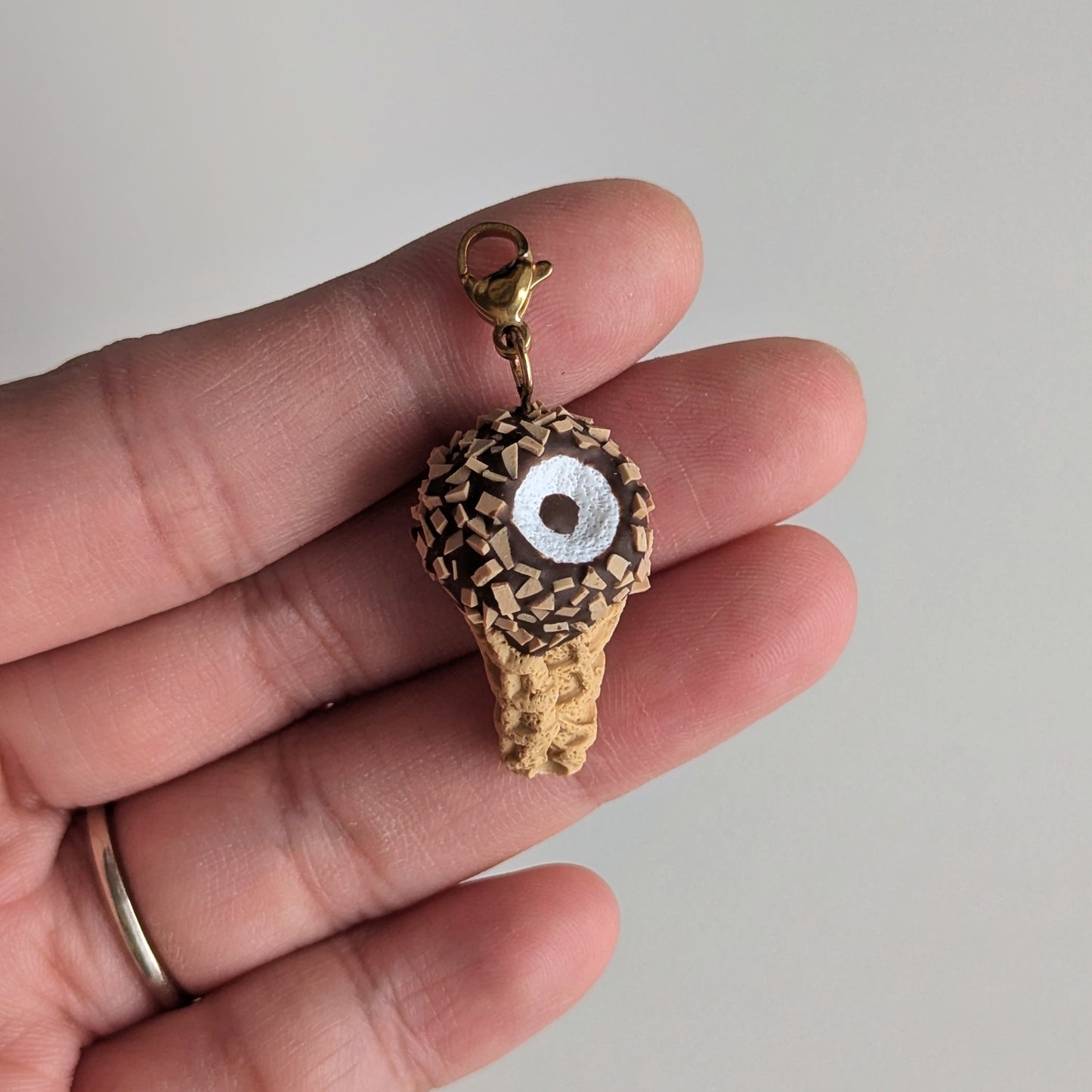 Choco Dip Ice Cream Cone Charm