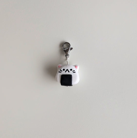 Cat Onigiri Charm