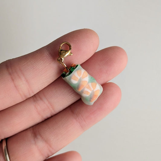 Shrimp Spring Roll Charm
