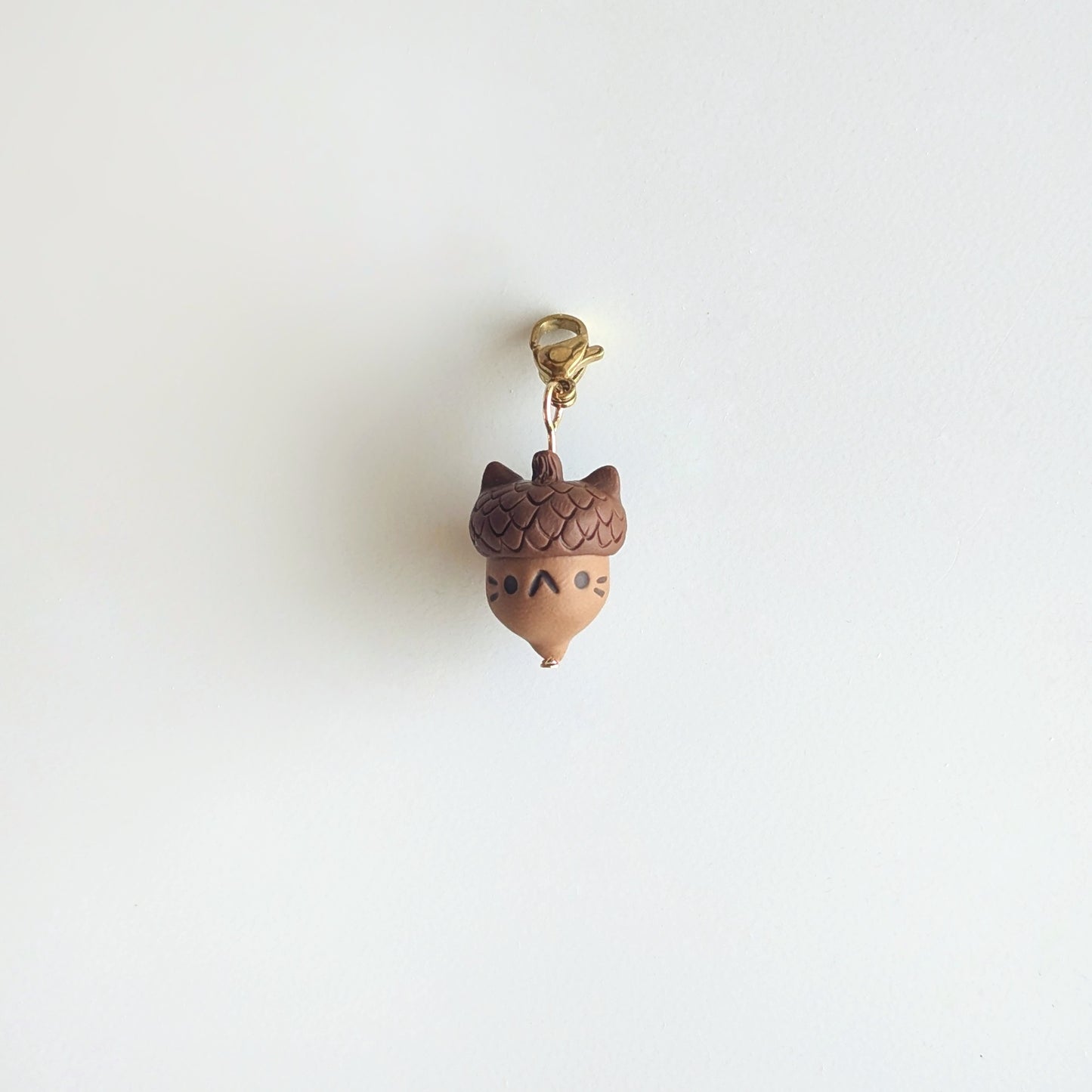 Acorn Cat Charm