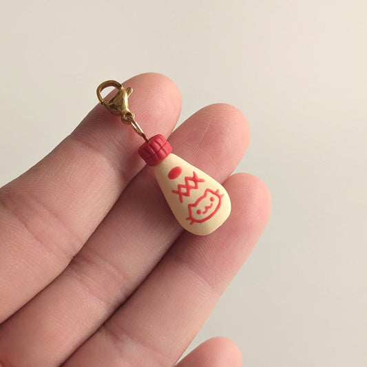 Meow Mayo Bottle Charm