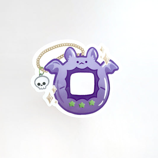 Bat Virual Pet Frame Sticker (Clear)
