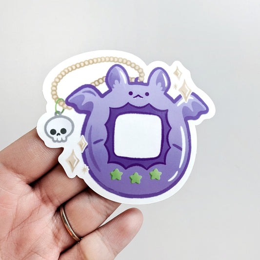 Bat Virual Pet Frame Sticker (Clear)