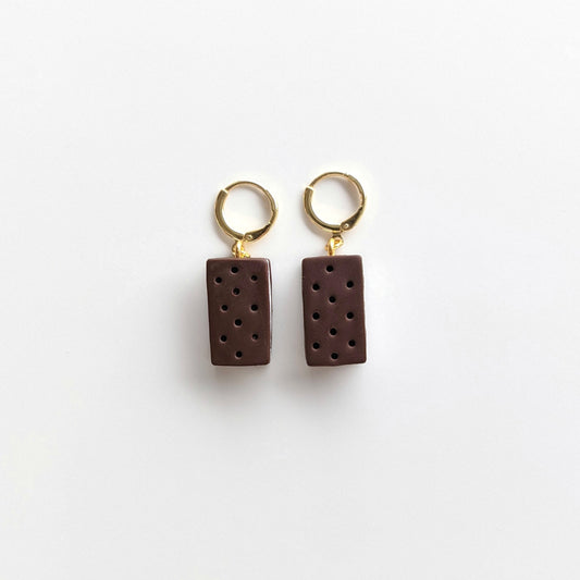 Ice Cream Sandwich Earrings